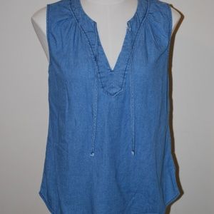Denim top
